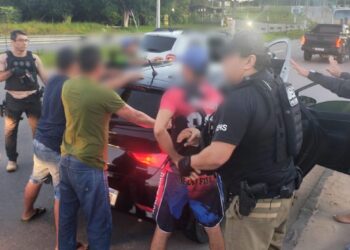 Dupla suspeita de fuzilar PM aposentado e amigo no Tarumã é presa
