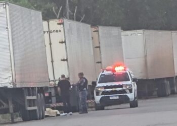 Com a cabeça esmagada, homem é encontrado morto ao lado de carretas em Manaus