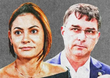 Quaest: Michelle Bolsonaro tem maior apoio do que Flávio após desentendimento público