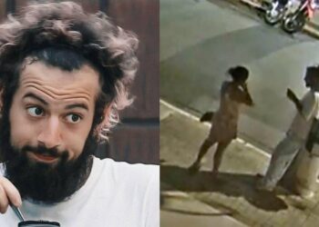 Vídeo mostra Cartolouco dando tapa e encostando cigarro aceso em ex-namorada durante briga