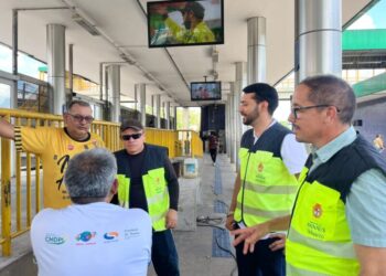 Prefeitura de Manaus realiza revitalização da estação Parque das Nações e amplia conforto e segurança dos passageiros