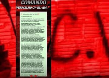 ‘Salve’ do CV ameaça estupradores e sequestradores após sequestro de bebê em Manaus
