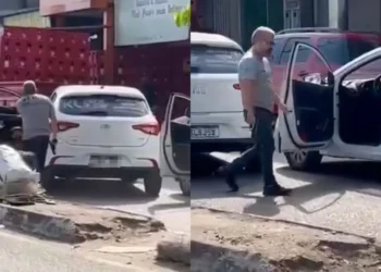 Investigador da DEHS atira contra motorista durante briga de trânsito em Manaus